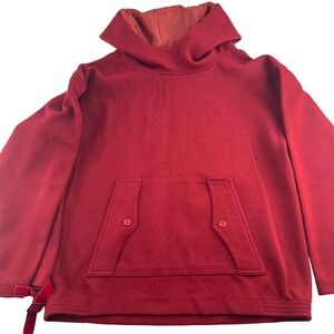 Ms. Doris of California Vintage Sweatshirt Hoodie Burgandy Women's size 11/12 L